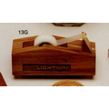 2-4/5"x6" Walnut Tape Dispenser (13g)